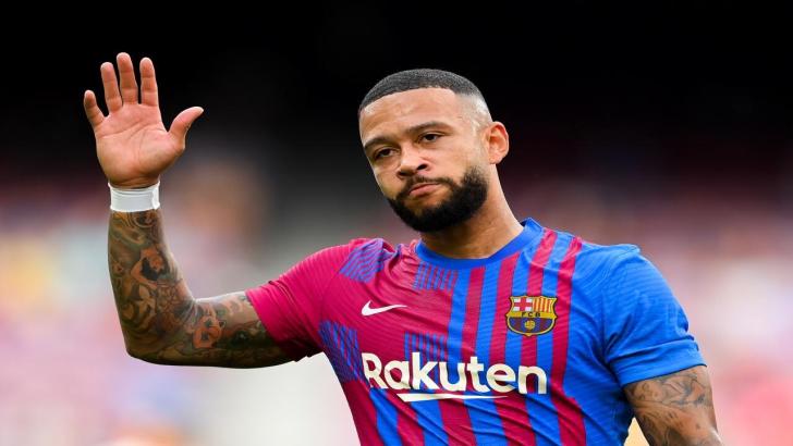 Barcelona striker Memphis Depay